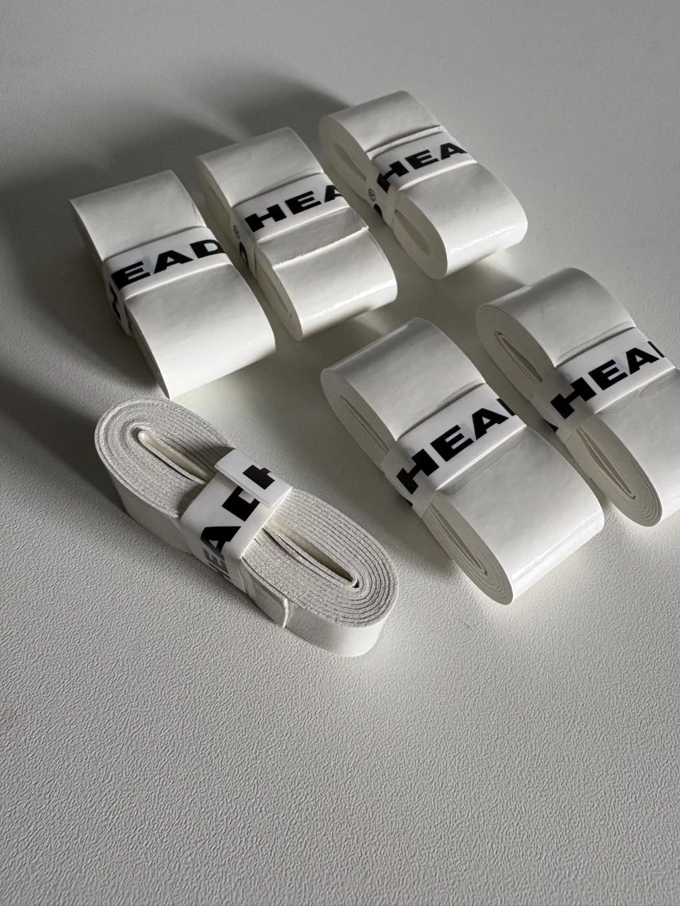 Lot de 6 surgrips HEAD Prime Tour Blanc